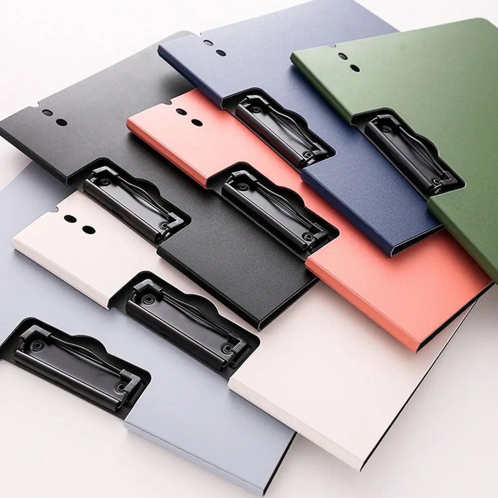 

2Pcs Writing Pad Board Clipboard with Rigid Back Support for Office School Home Use Document Holder Paper Writing Tablet Desk