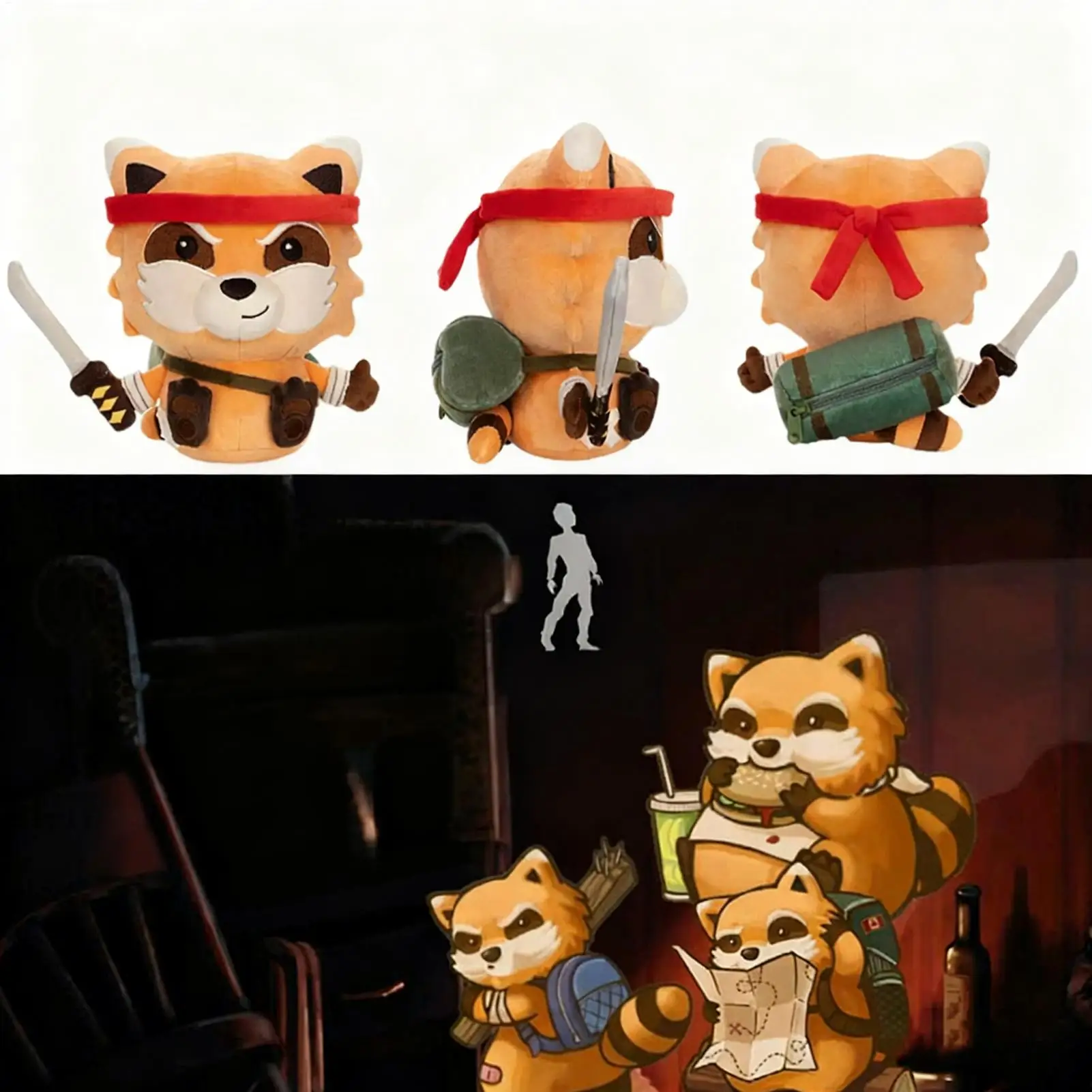 

20 см аниме Zombie Project косплей мягкая хлопковая кукла игровые периферийные плюшевые игрушки мультфильм мини-реквизит плюшевые игрушки фигурки фанаты подарок