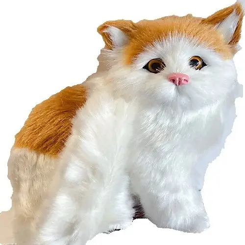 

Japanese Lucky Cat Statue Traditional Bendy Cat Design for Good Fortune Home Decor