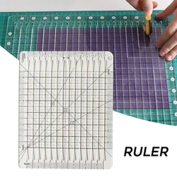 1pcs Patchwork Ruler Quilting Tools Sewing Patchwork Rulers Fabric Cloth Cutting Ruler Drawing Ruler Tailor Sewing Accessories