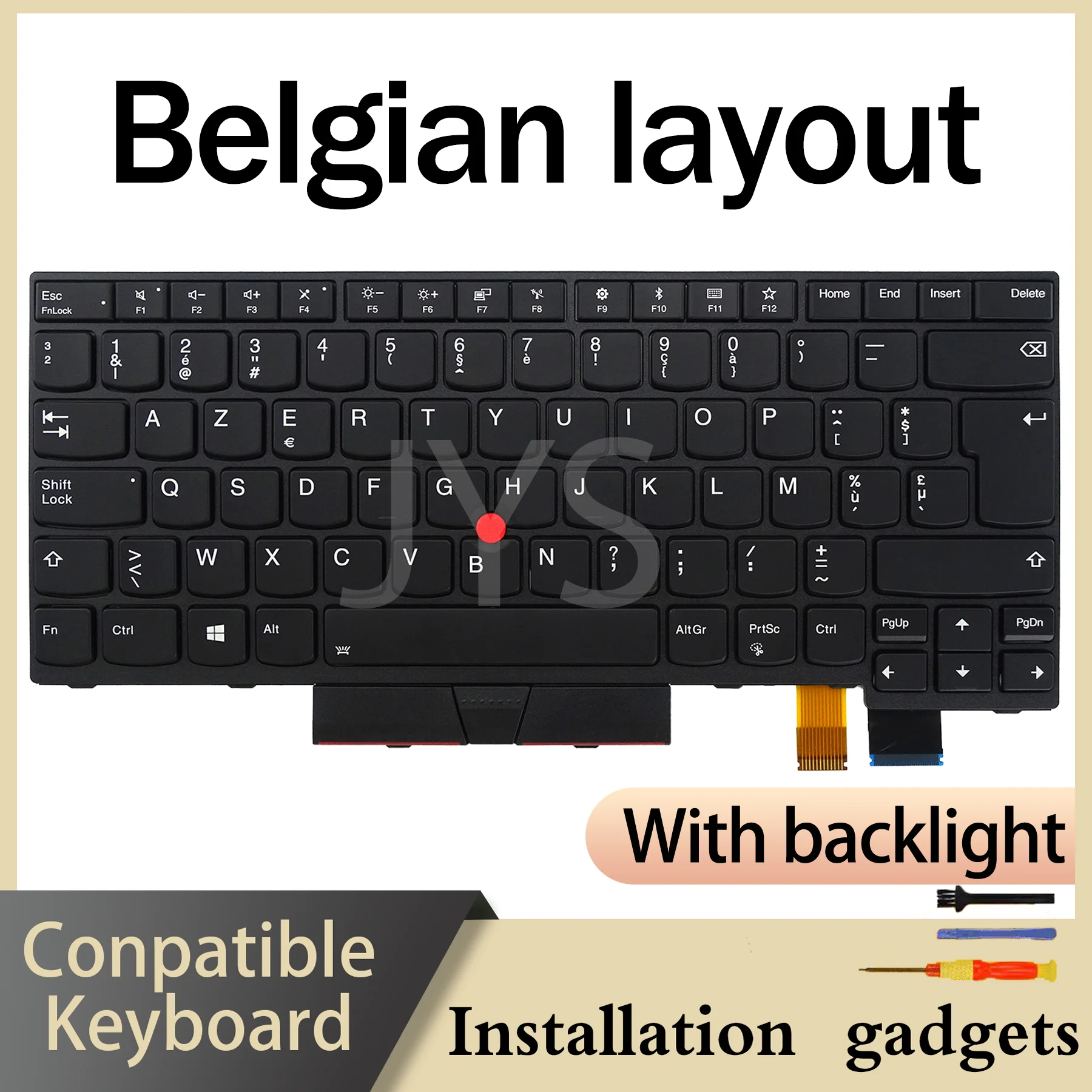 Suitable for Lenovo ThinkPad T470/T480/A475/A485 Backlit Keyboard US BE BG CAFR CZSK DK EE HU NO NORD SE SI NL