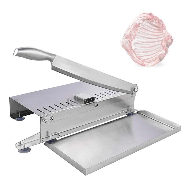 

Commercial Manual Frozen Meat Slicer Bone Cutting Tool Stainless Steel Minced Lamb Bone Meat Cutter Chicken Duck Fish Cutting