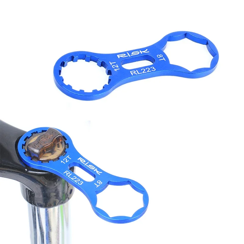 

1Pc Bicycle Front Fork Bike Fronts Forks Repair Tools For SR Suntour XCR/XCT/XCM/RST MTB RISK Wrench Disassembly Tool Aluminum