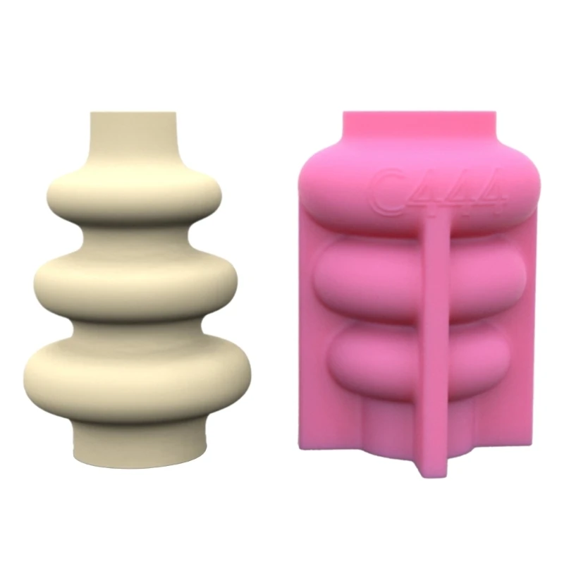 Flower Pot Silicone Mold Diy Succulents Concrete Flower Pot Plaster Cement Mold