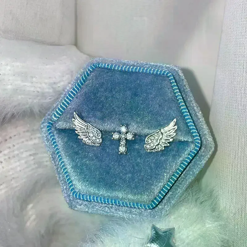 천사 날개 십자가 귀걸이 여성용 럭셔리 빈티지 스타일 - Luxury Lifestyle Jewelry 리뷰 및 가격