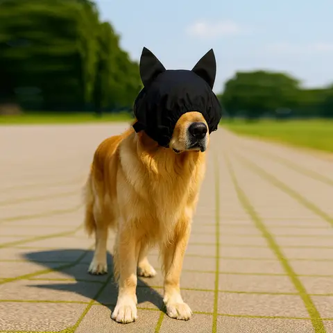 New Pet Supplies Dog Soothing Eye Mask Prevent Fright Noise Reduction Sound Insulation Eye Mask Stress Reduction