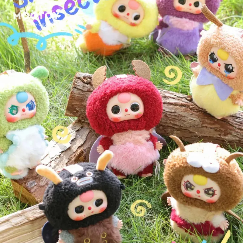 

BabyThree Original In-Stock Little Elf Serie Vinyl Doll Blind Box Pendant Trendy Toy Doll Keychain Backpack Hanging Ornament Toy