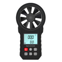 KKMOON Professional Digital Anemometer Tachometer CFM Meter Wind Speed Sensor Portable Wind Speed Meter with LCD Backlight