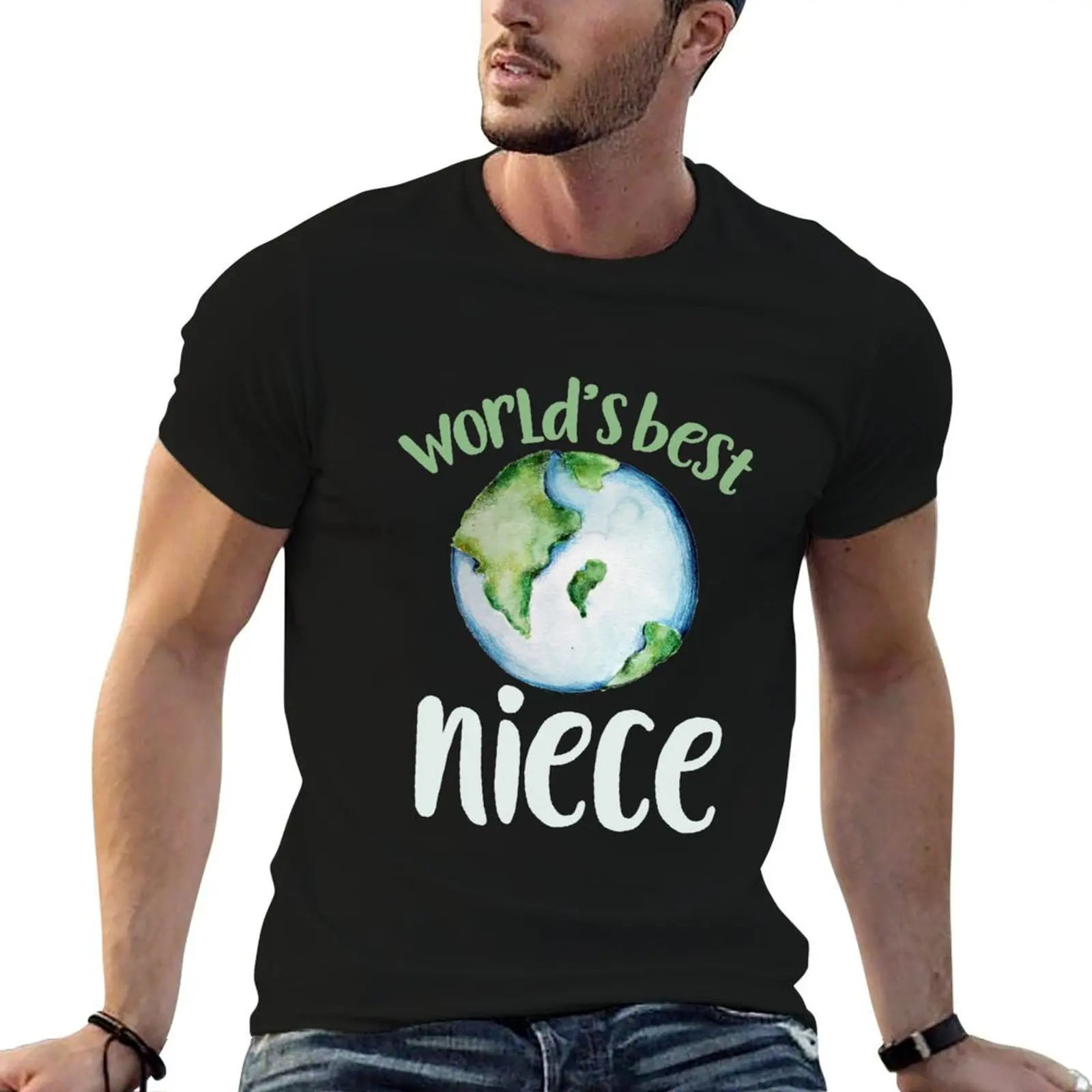 

World's best niece T-Shirt t shirt personalised cotton t shirts man 100% T-Shirt