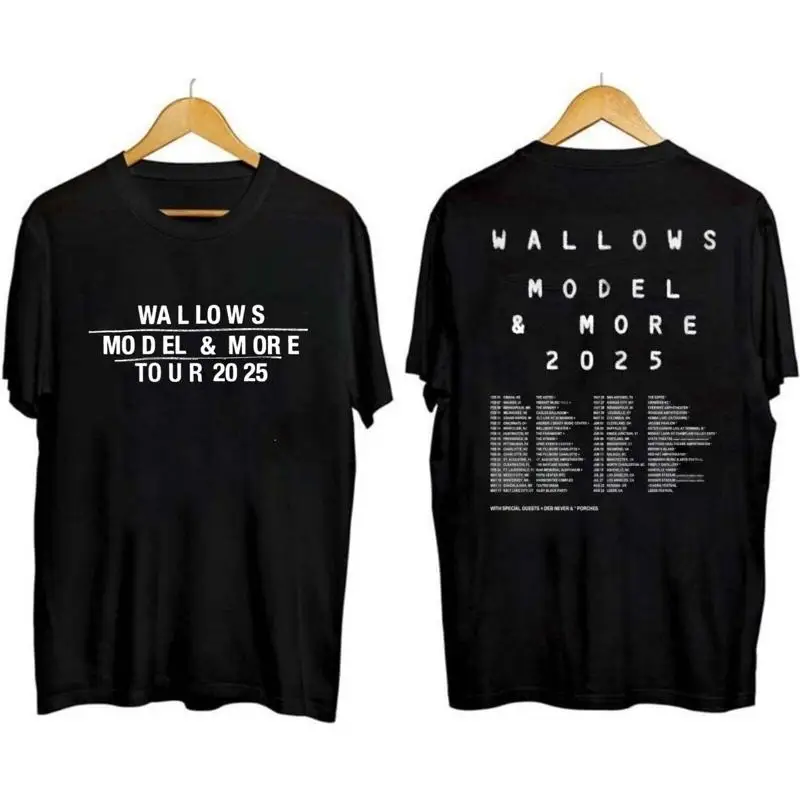 Modelo WALLOWS y más camiseta de gira, todas las tallas S 4XL