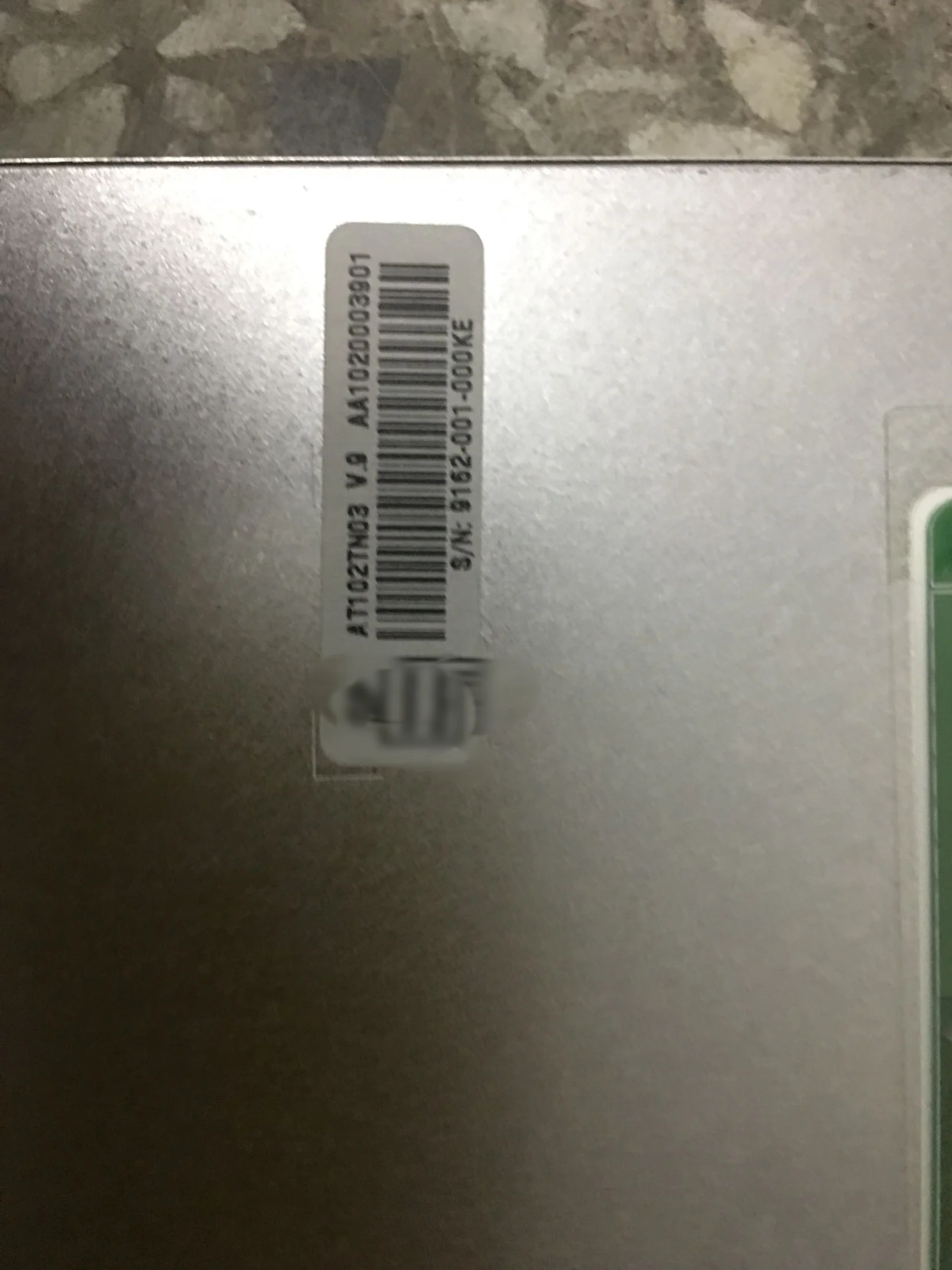 Pantalla LCD Innolux AT102TN03 V.9 de 10,2 pulgadas