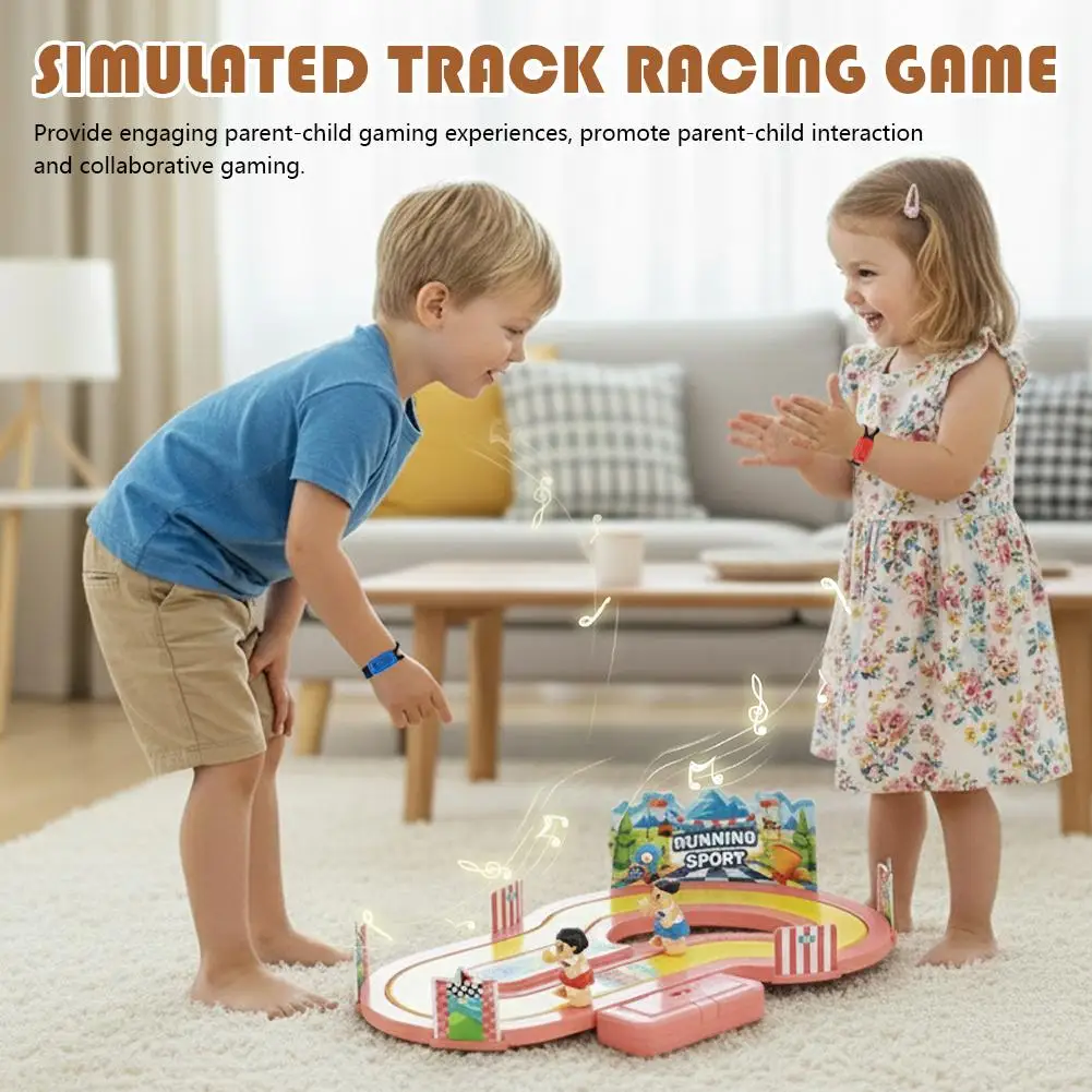 Wireless Motion Sensing Track Racing Game Toy  Somatosensory Speed Simulated Track Racing Game Interactive Family Game Christmas