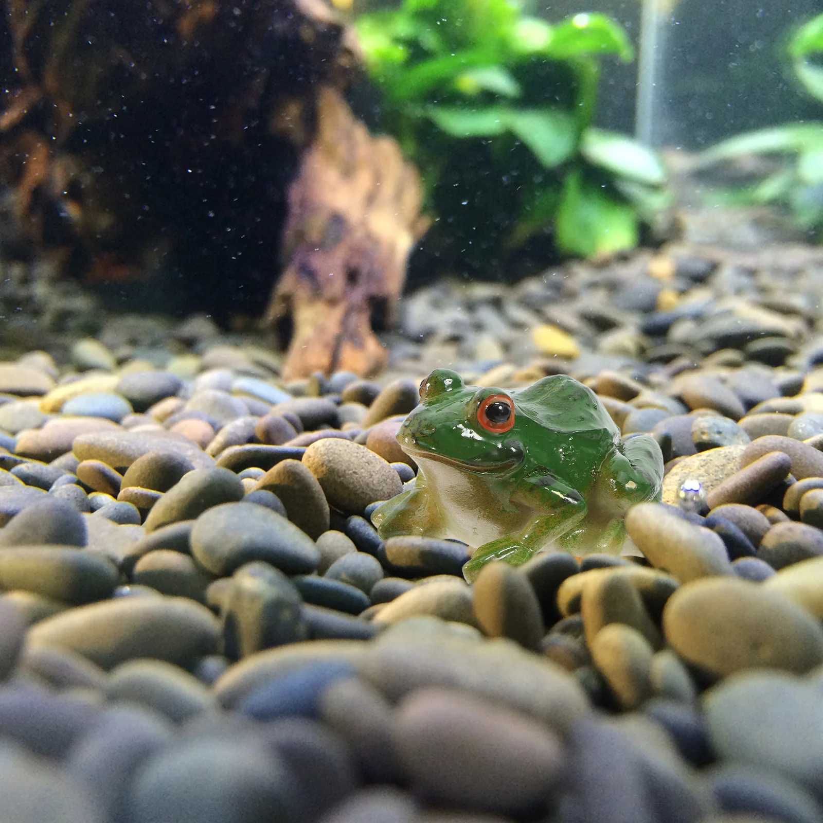 

2Pcs Resin Micro Landscaping Frogs Decor Indoor Outdoor Cute Miniature Garden Ornaments Desk Decoration Craft