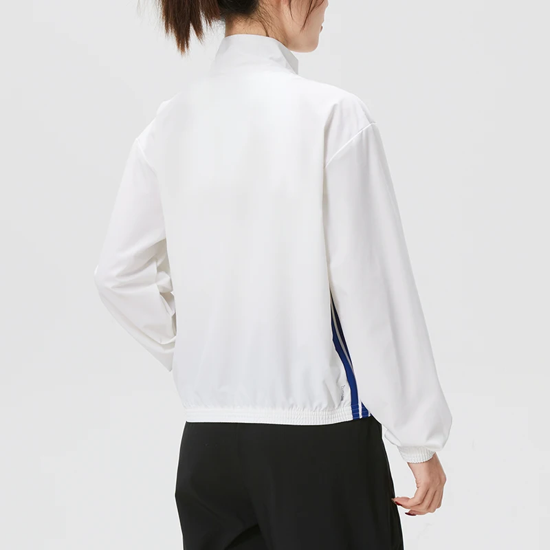 Adidas Women's Sportswear Fitness Training Running Workout Trendy Fashion Woven Jacket Kh0178