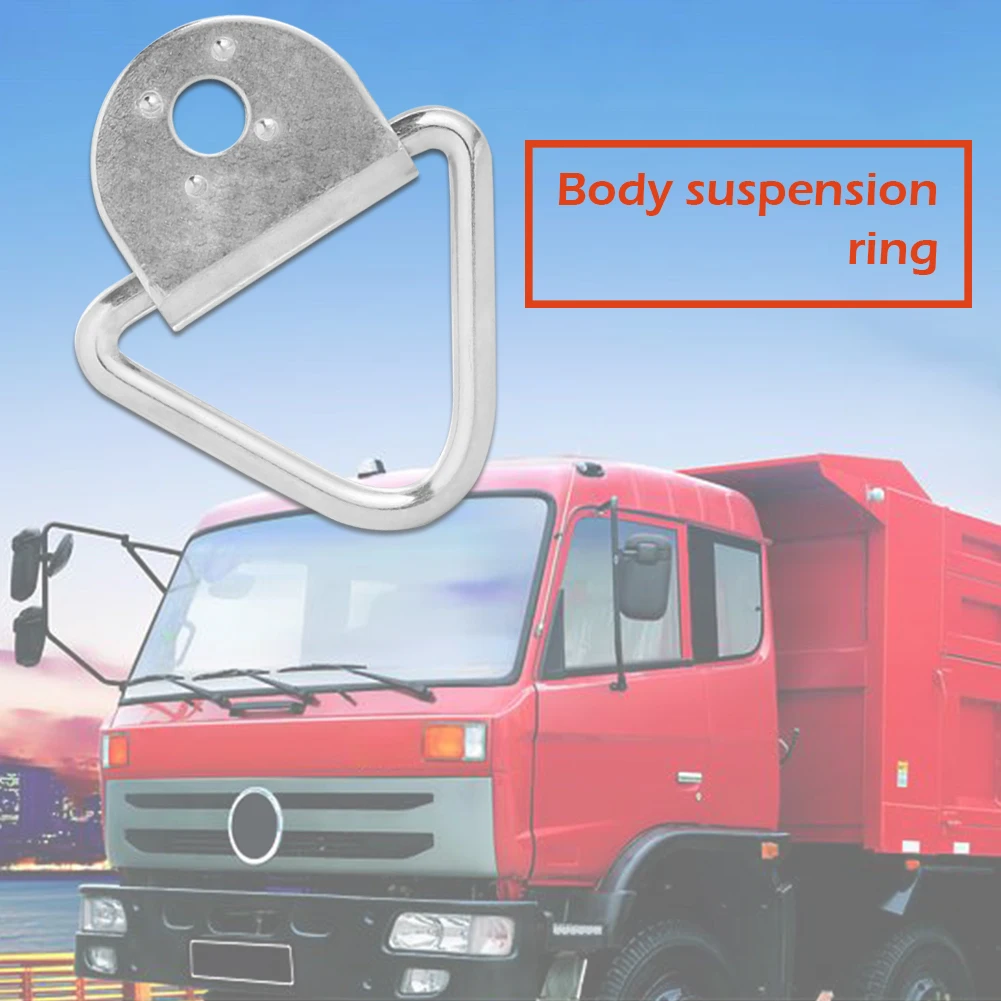 

Surface Mount Bolt-on Tie Down Lashing Ring+Cleat for Truck Trailer Van Horsebox