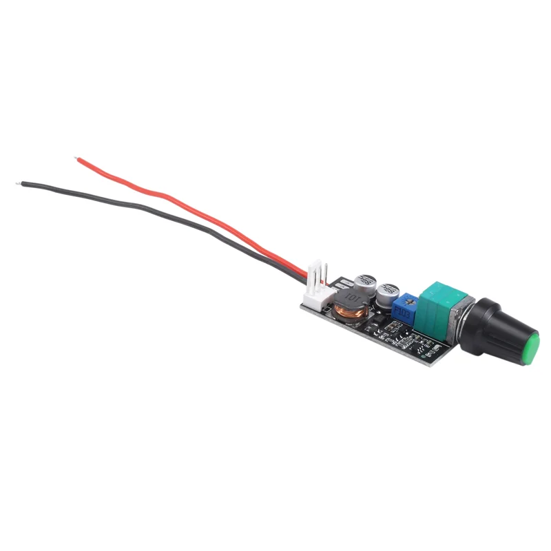 AD23-1 قطعة تيار مستمر 5 فولت 12 فولت قابل للتعديل PWM وحدة تحكم في سرعة المروحة جديد مفتاح مقبض 2/3 سلك سرعة المروحة محافظ الحد من الضوضاء يمكن إيقافها