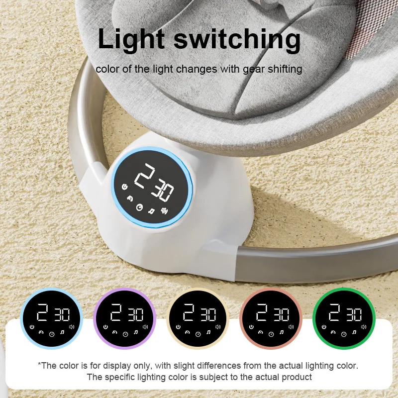 Elektrischer Baby-Schaukelstuhl mit Kohlestuhl für Babys