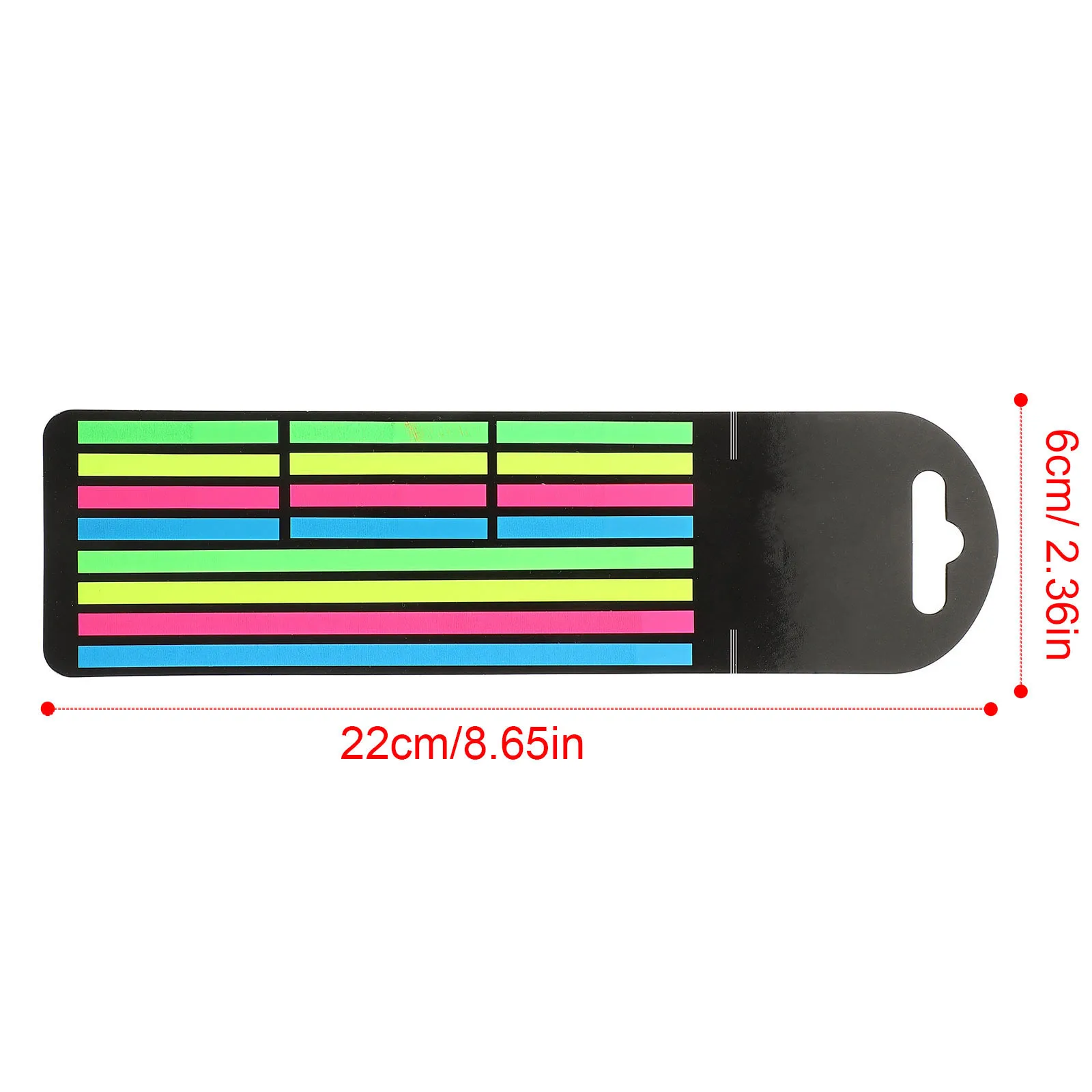 1 صندوق من شرائط القراءة الملونة علامات الصفحة الفلورسنت علامات تبويب الكمبيوتر المحمول خفيفة الوزن المحمولة لاصقة علامات التبويب اللاصقة للقراءة