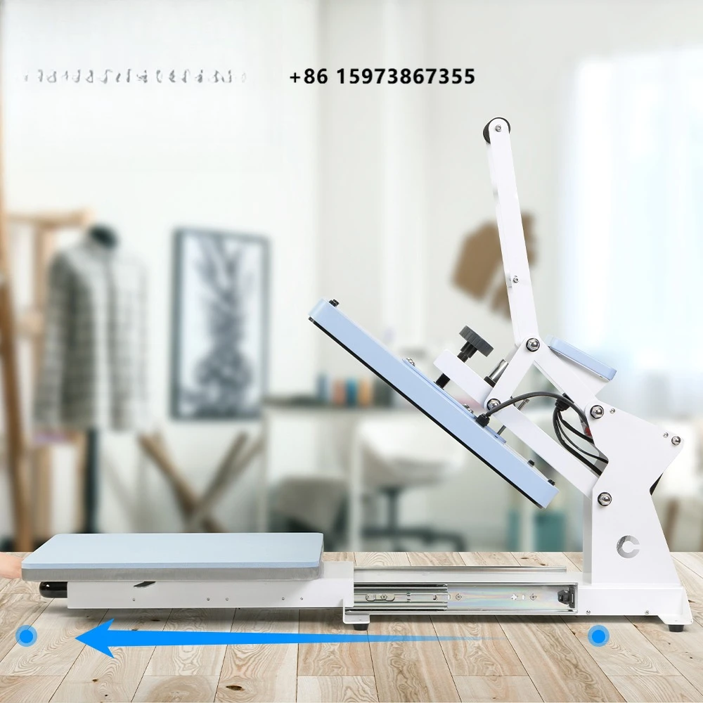 

Wholesale OtterPro Clamshell DTF Heat Press 40*60cm T-shirt Digital Printing Transfer Machine DTF Heat Press Machine for Tshirt