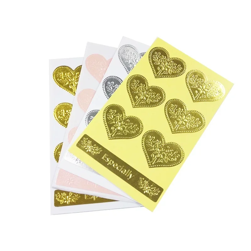 1 Sheet/PACK 'Especially' Scrapbooking For Gift Notebook Albums Seal Label Stickers Heart Shape Home Decor