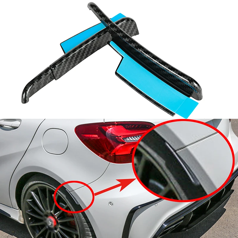 Kotflügel Kotflügel Für Mercedes Benz W176 A160 A180 A200 A250 A45 AMG 2013-2019 Hinten Stoßstange Kotflügel Flare verlängerung Rad Augenbraue – Detail 9