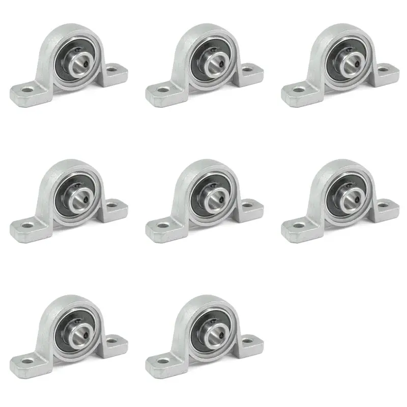 NEWABAG 8X KP08 Pillow Block Cast Housing 8 X 20 X 6Mm Insert Ball Bearing