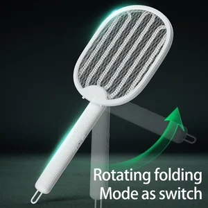 Folding electric mosquito zapper mosquito, rechargeable USB, anti mosquitoes, forest fly, zanzare forest 10 Main Electric Racket Sales - №3