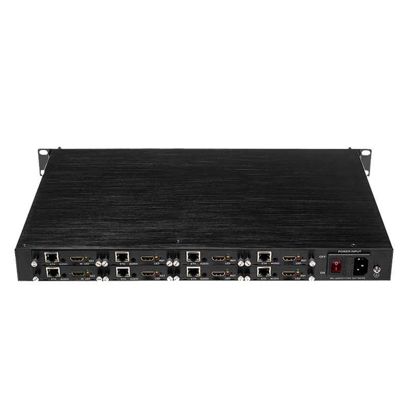 Dibview H265 H264 8-kanaals 1u Rack Hd Naar Ip Video Live Streaming Kabel Iptv Encoder