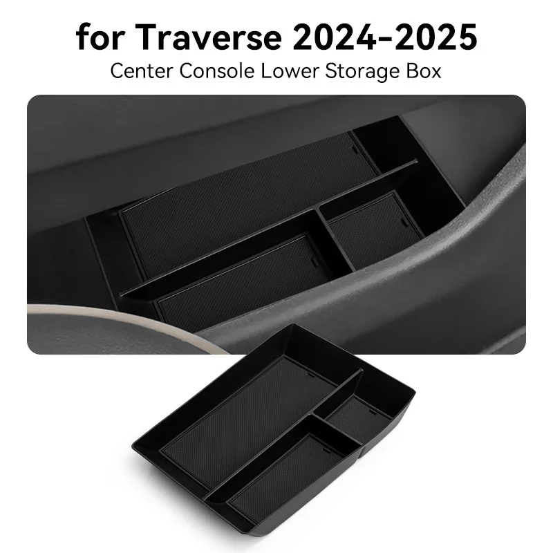 

For 24 Chevrolet Traverse central control lower box storage box GMC Acadia automotive supplies