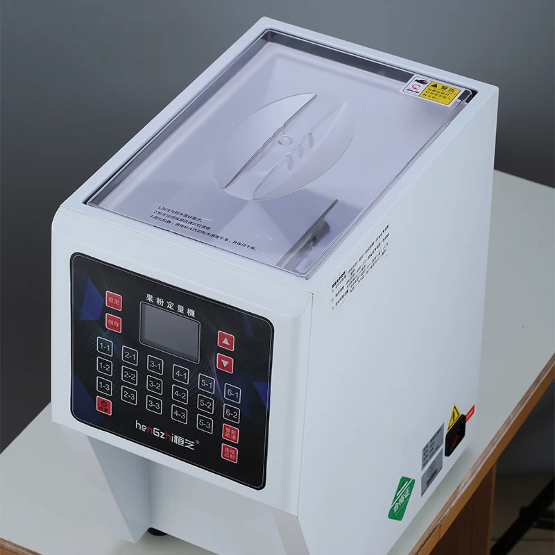 Fruit Powder Quantitative Metering Dispenser Fructose Quantify Machine for Commercial Milk Fruit Tea Shop