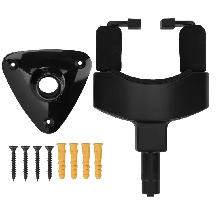 Guitar Wall Hook Mounting Bracket Stand with Automatic Lock for Ukulele Bass Home Office Ordinary Model