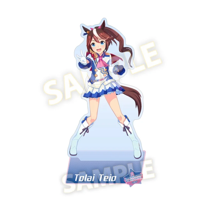 Game Umamusume Pretty Derby Acrylic Stand Keychain Tokai Teio T.M. Opera O Manhattan Cafe Agnes Tachyon Christmas Gifts