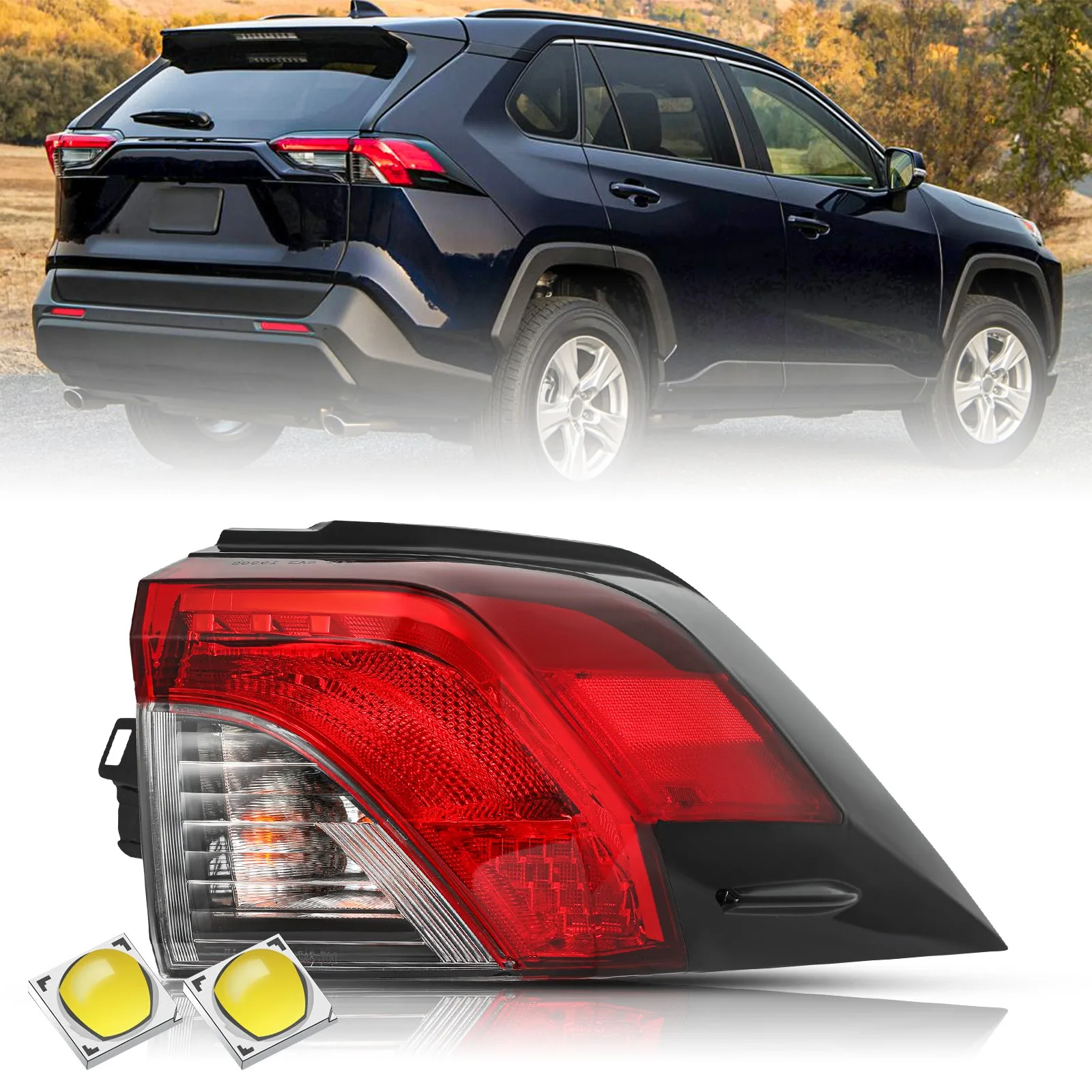 

Tail Light Assembly For 2019-2022 Toyota RAV4 Outer Rear Right Passenger Side