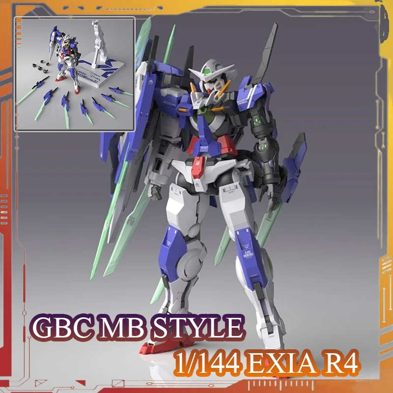 GBCエクシアリペアⅣ 1/144 アクションフィギュア プラモデル