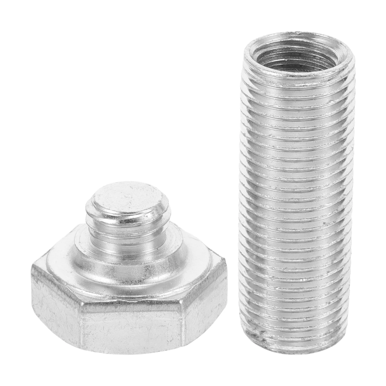 Tanque de armazenamento ao ar livre parafuso hexagonal em forma de escondendo recipiente chave realista encosto de cabeça para bugigangas stash metal secreto