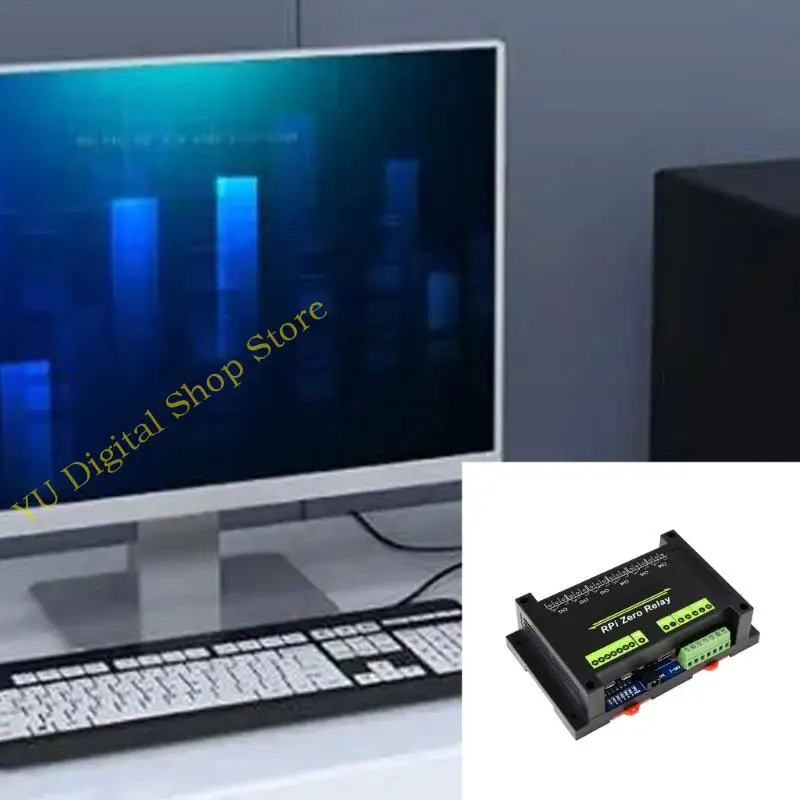 96BA 6 CHANNEL RELES Módulo robusto Rs485/Can Board expansión industrial Programable