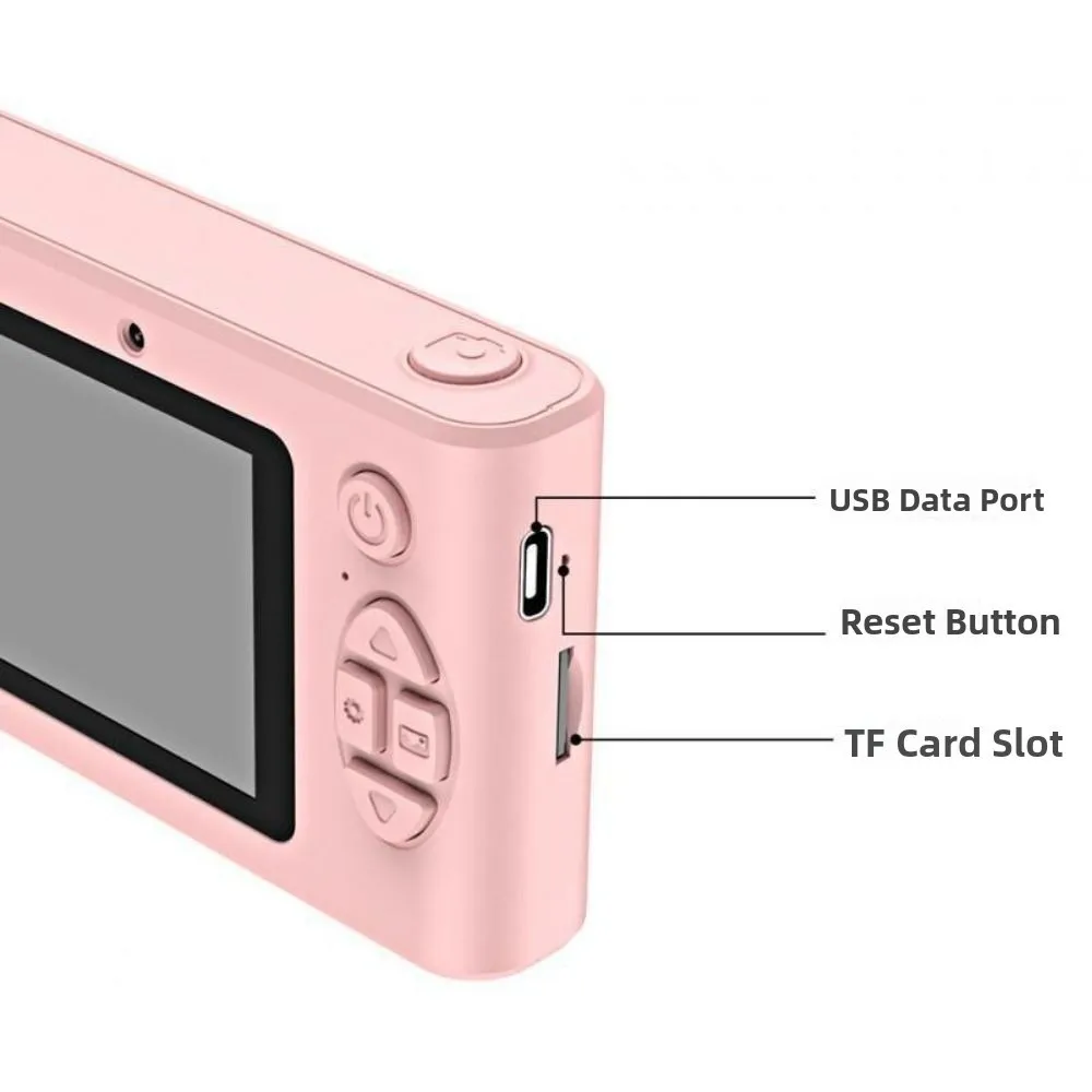 44MP 4K Digitale Camera Dubbele Lens 8x Zoom Selfie Camera Compact Ontwerp 4400W Pixel High-definition Fotografie Camera