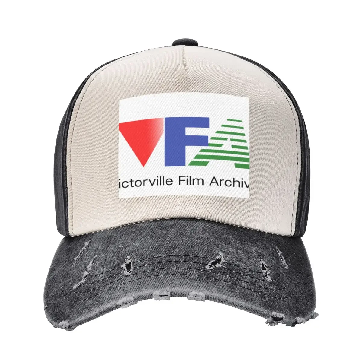 Victorville Film Archive Logo Baseball Cap New In Hat Sun Hat For Children Women's Beach Outlet Men's