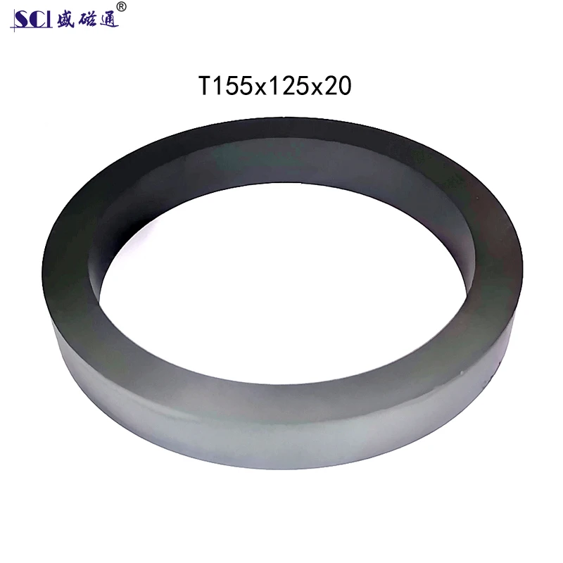 T154x125x20 Large size Mn-Zn Ferrite Magnetic Ring Ferrite Core For Transformer Inverters