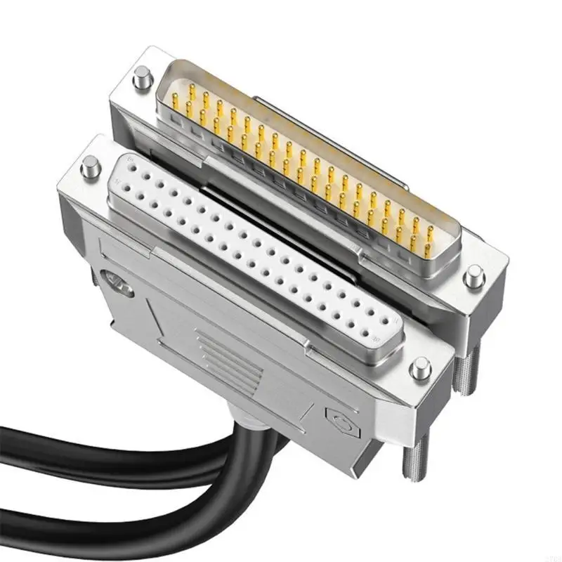 DB37 Cable 37pin Cores Shielded Extension Cable, 26AWG Wire with Gold Plate Pin for Superior Connection 1m/1.5m/2m/5m