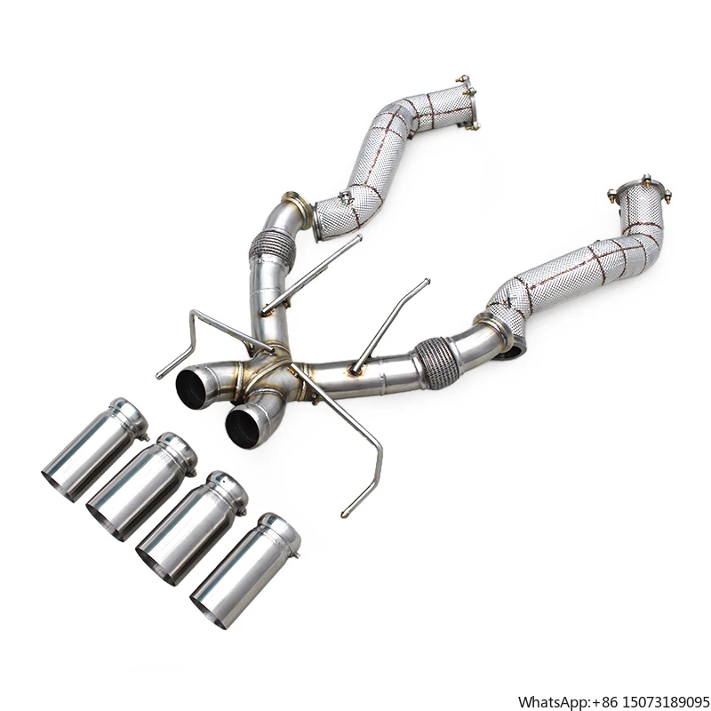 

AUTO Catback Exhaust for 750S 4.0T 2020-2025 Stainless Steel With Downpipe Exhaust System