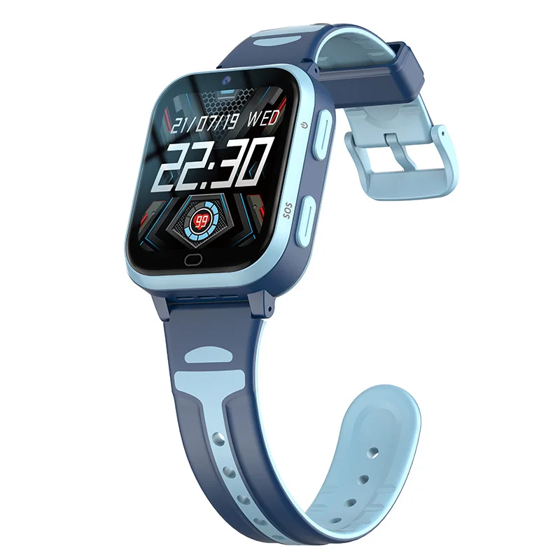 A73E Video Call & GPS Kids Smart Watch Waterproof HD Video Call 4G Calls 2.5D HD Large Screen Satellite Locationing Kids Watch