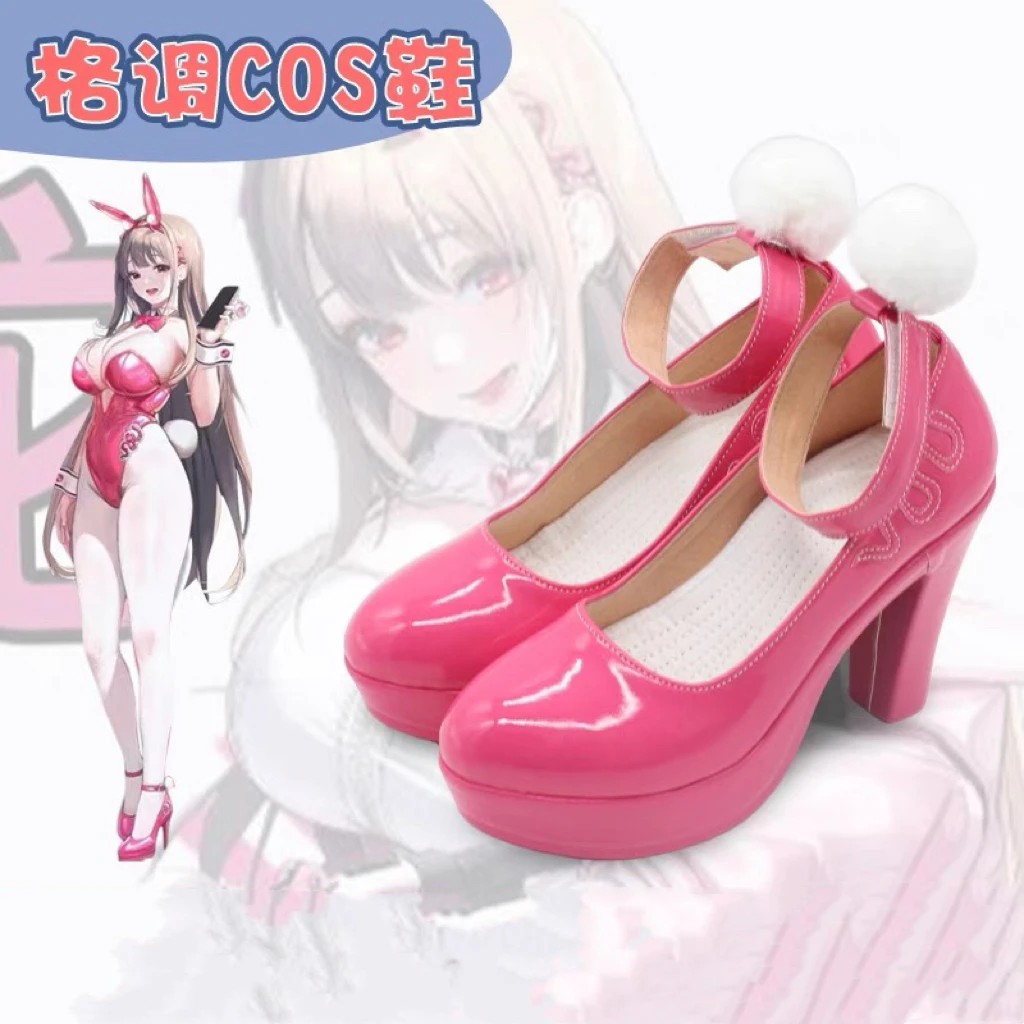 

Игра NIKKE The Goddess Of Victory Viper Bunny Girl Shoes Прекрасный карнавальный костюм на Хэллоуин, ролевая игра, реквизит для вечеринки, обувь