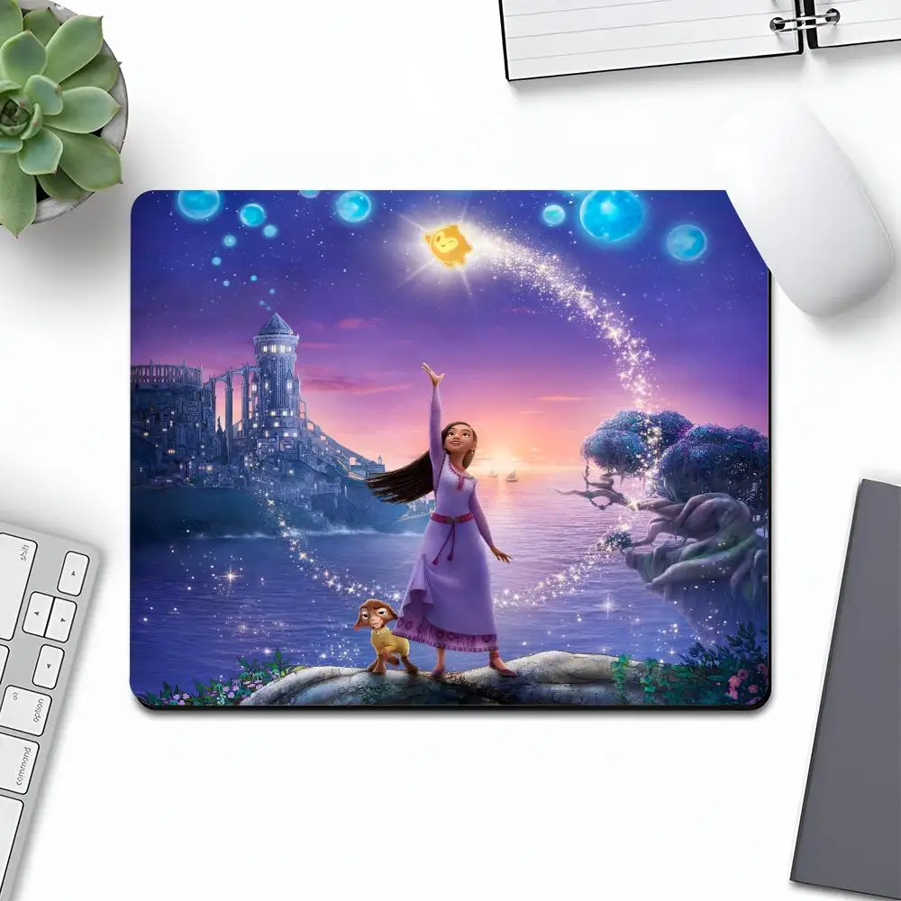 Wish Mouse Pad Art Gaming Gamer Birthday Small Rubber Locking Edge Large Computer MousePad Laptop Desk Pad