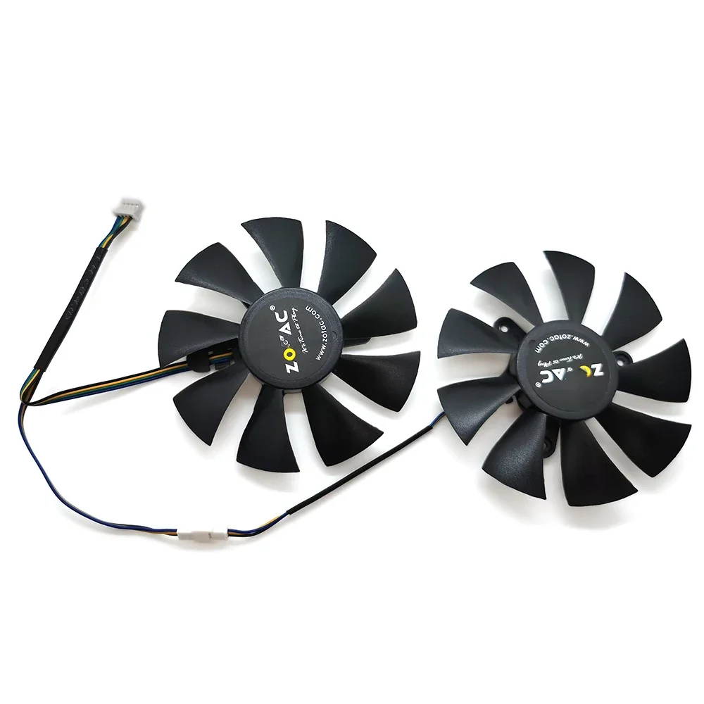 Mini placa gráfica ventilador de refrigeração, VGA Cooler, Substitua por ZOTAC AMP, GTX1070, GTX 1070, GA91S2H, GFY09010E12SPA, 4Pin, 85mm