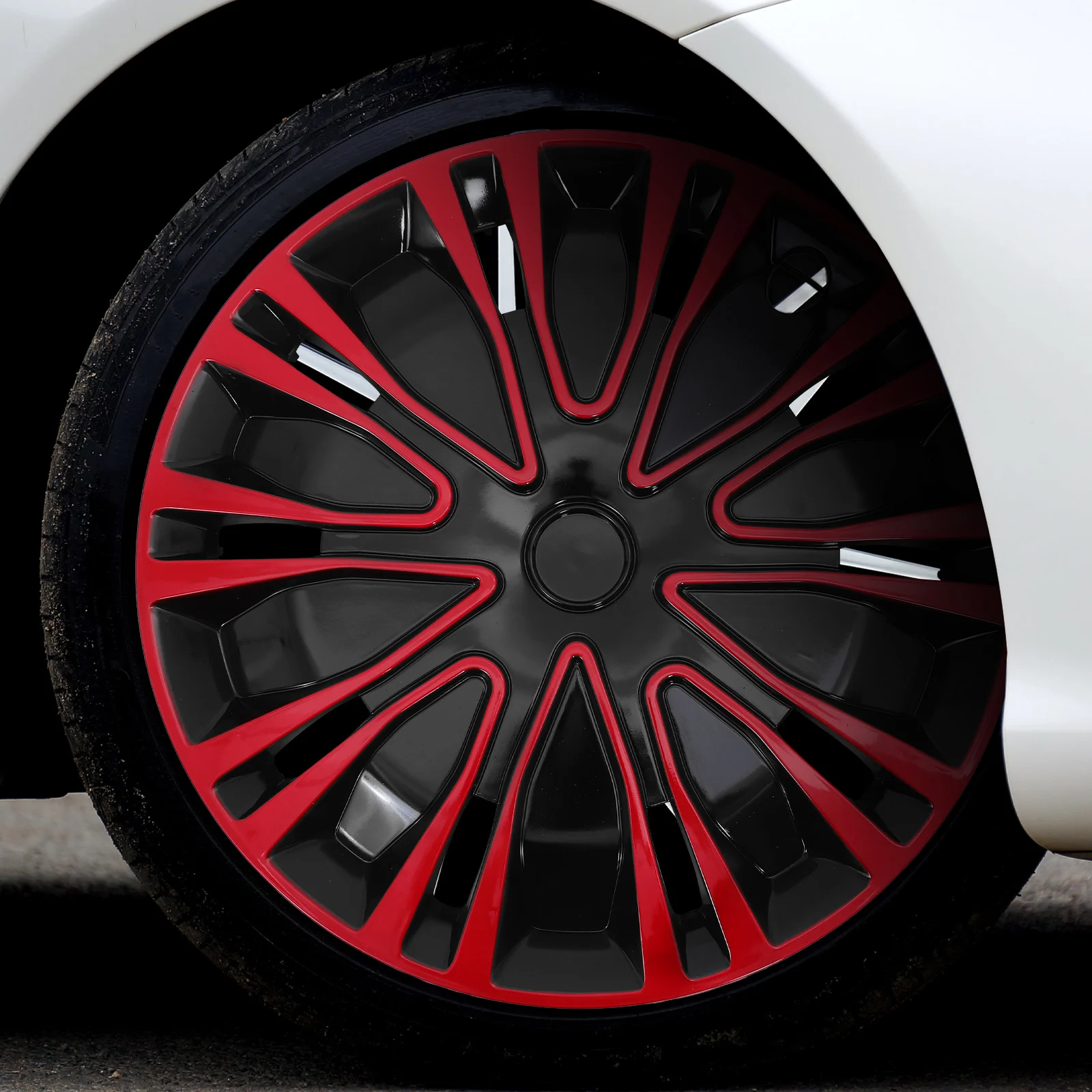

14 Inch Universal Hubcaps Durable Easy Installation Car Wheel Covers Decorative Auto Accessories Tire Attachments