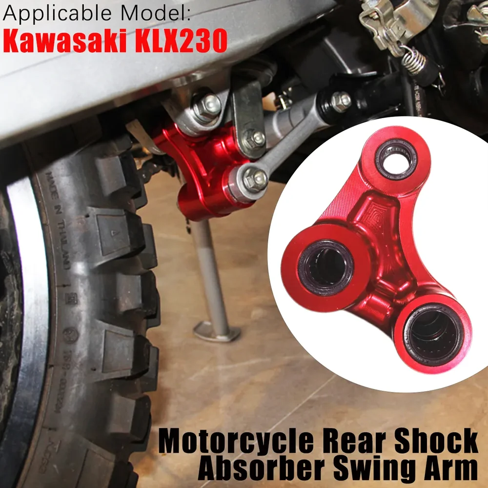 

For Kawasaki KLX230 KLX 230 2021-2024 Accessories Rear Suspension Shock Absorber Lighten Link Swingarm Arm Linkage Lever Parts