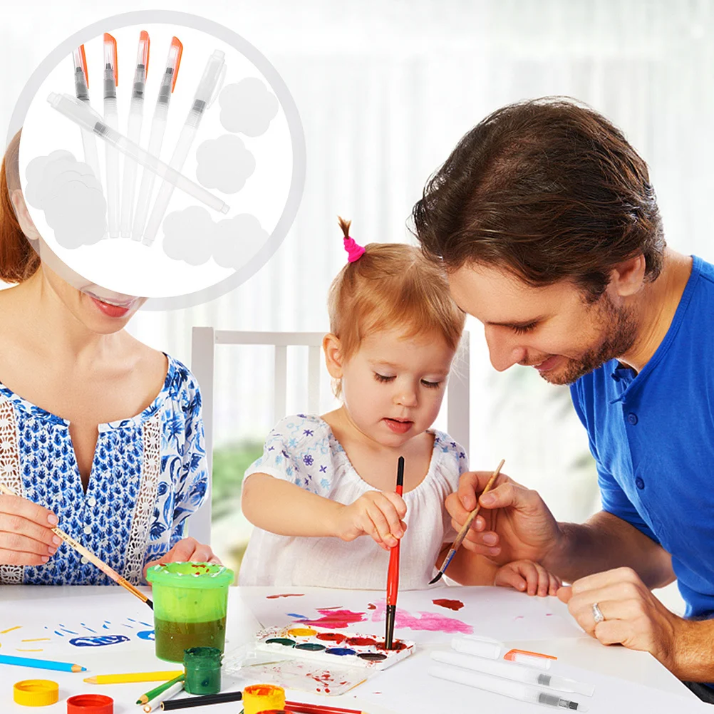 

16Pcs Expansion Wood Pulp Paper 3D Drawing Sponge Kit Kids DIY Craft Art Supplies Colorful Bubble Texture Painting