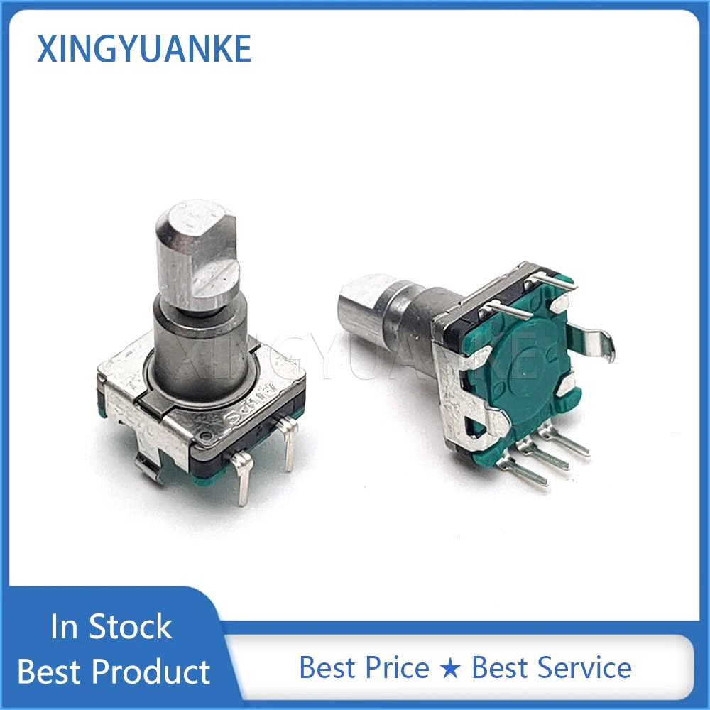 2PCS ALPS Encoder EC11N1525404 Car Mounted Rotary Switch 15 Pulse Potentiometer 30 Position 15 Axis