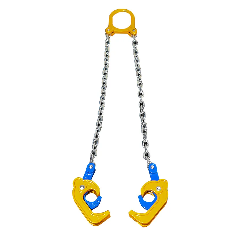 

Oil drum spreader double chain oil clip iron plastic barrel clip hook forklift lifting rigging oil spreader
